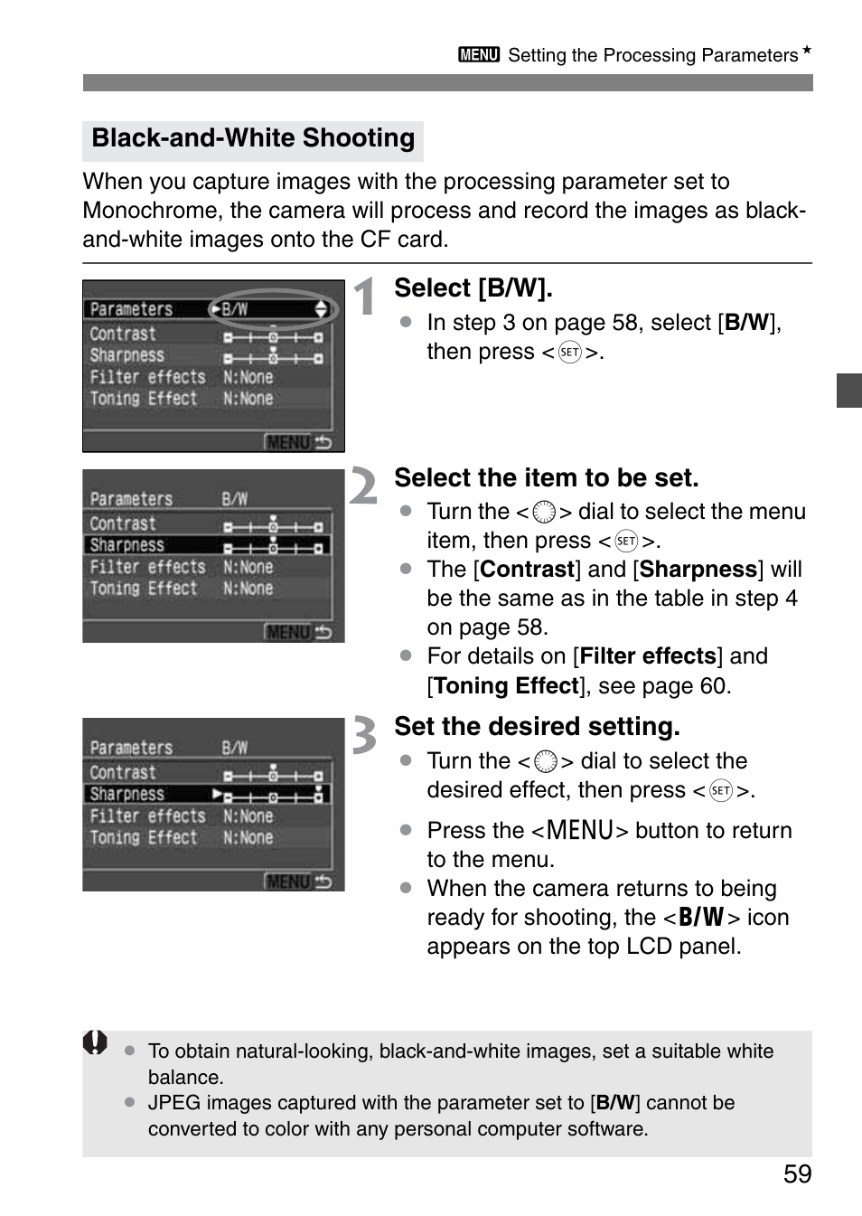 Canon EOS 20D User Manual | Page 59 / 168