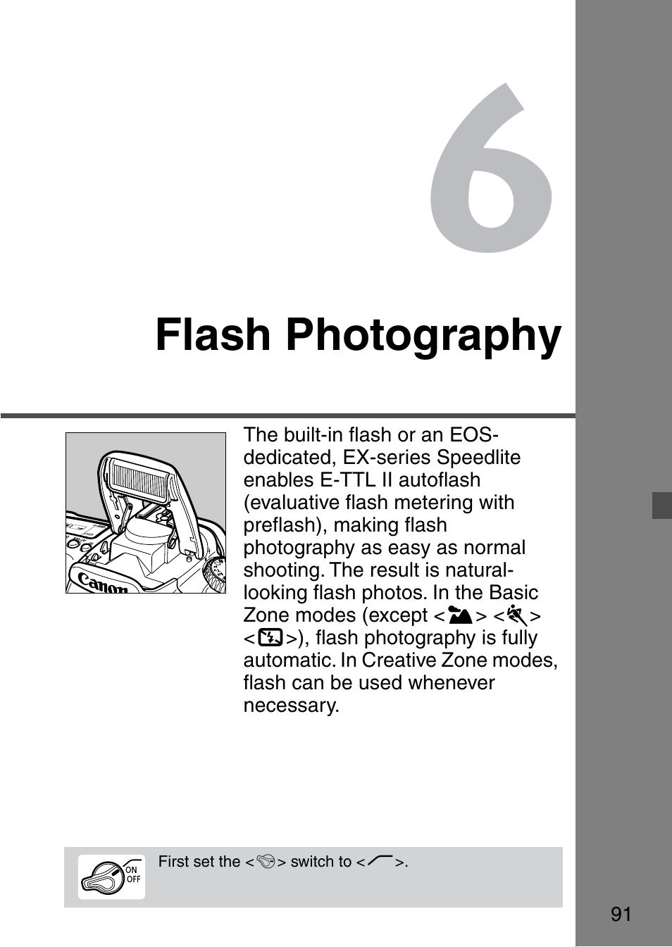 Flash photography | Canon EOS 20D User Manual | Page 91 / 168