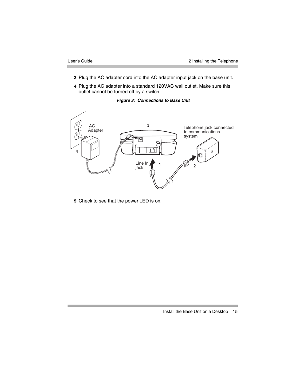 Avaya 3920 Wireless Telephone User Manual | Page 15 / 60