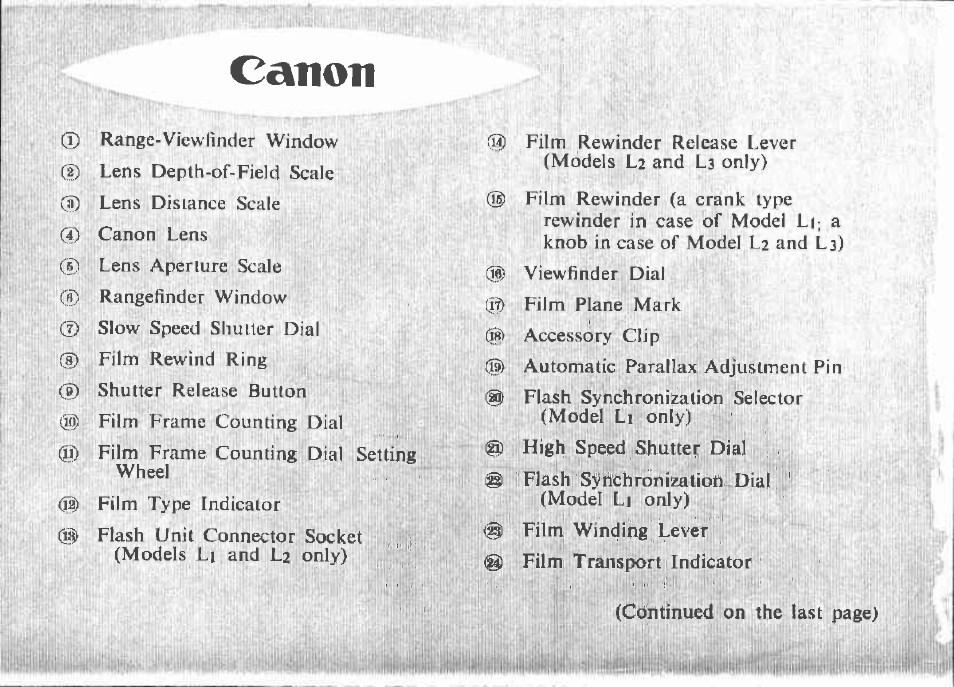 Canon L2 User Manual | Page 4 / 53