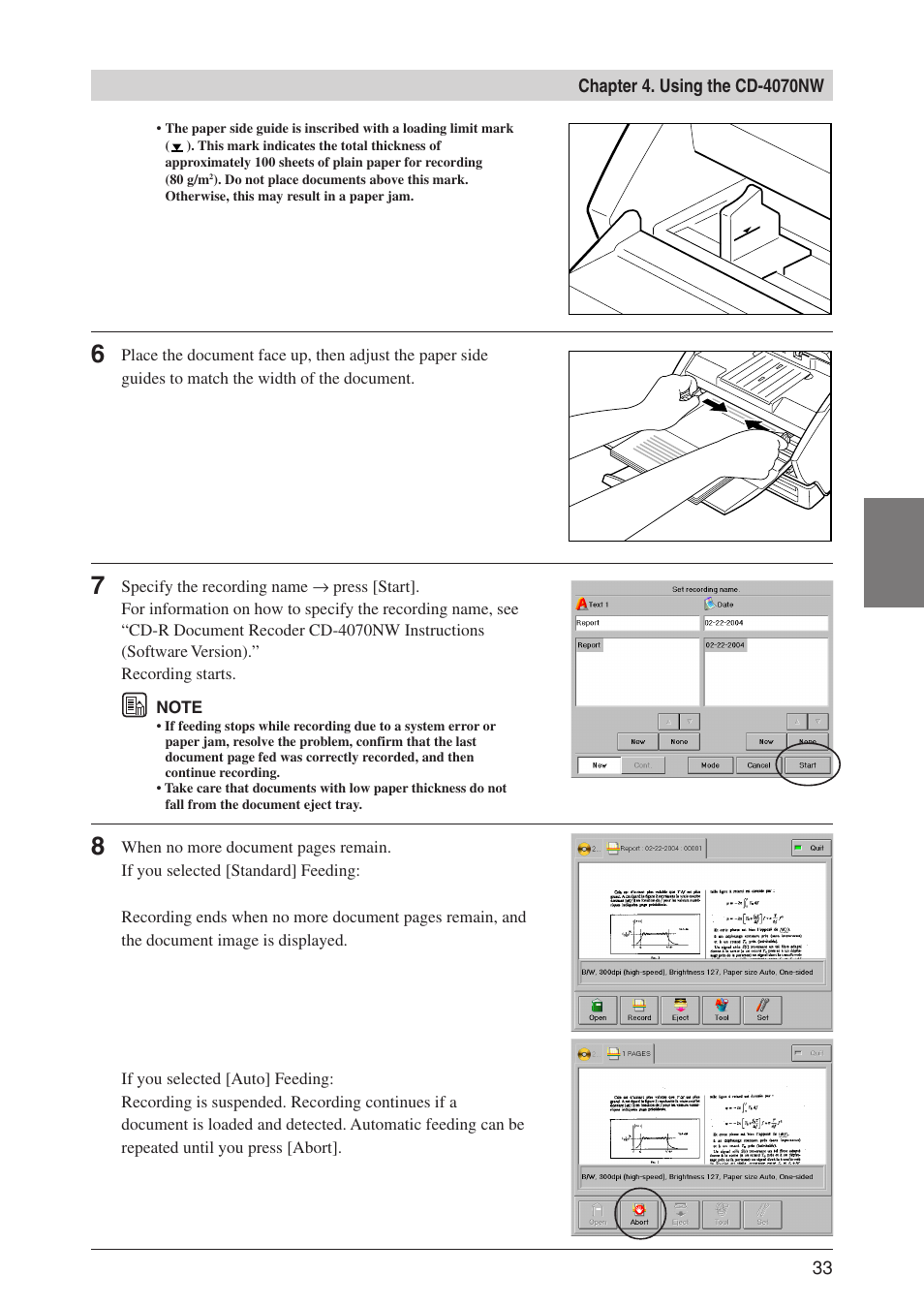 Canon CD-4070NW User Manual | Page 38 / 57