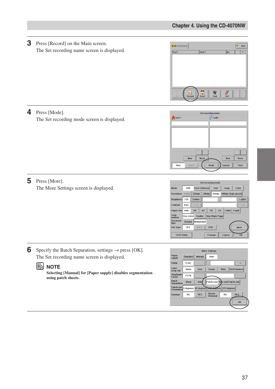 Canon CD-4070NW User Manual | Page 42 / 57