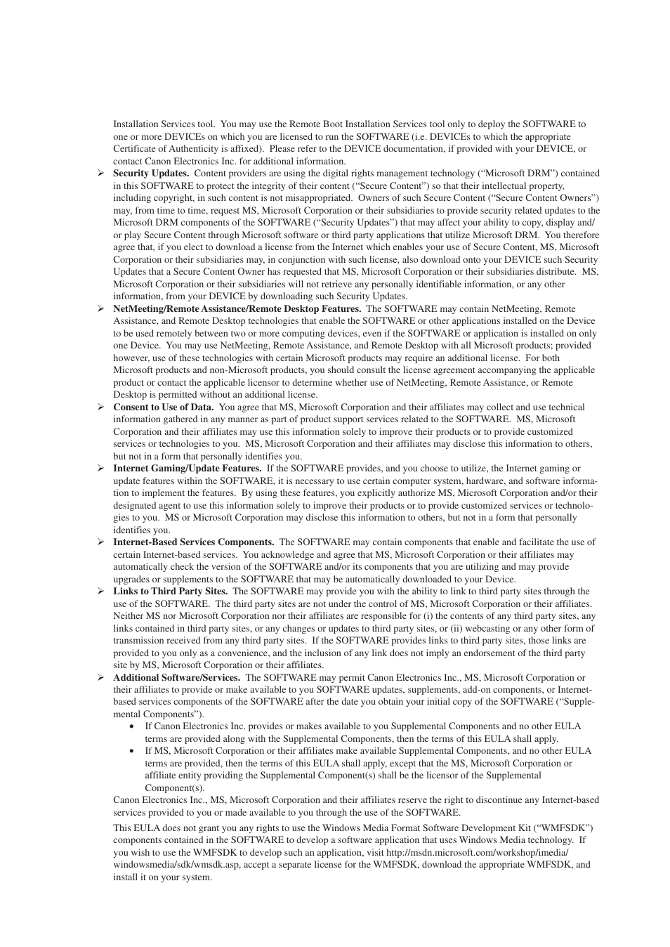 Canon CD-4070NW User Manual | Page 5 / 57