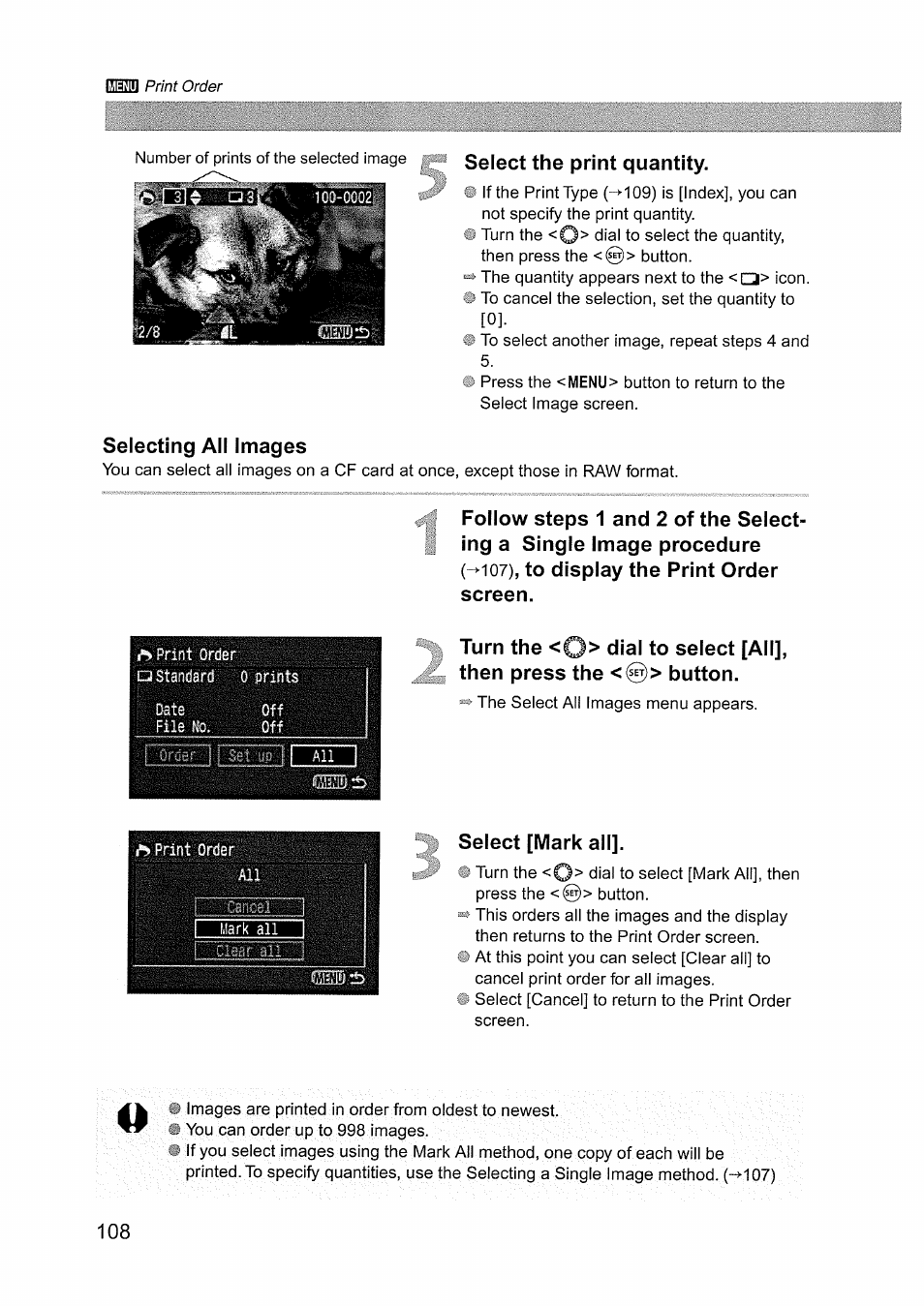 Canon EOS D60 User Manual | Page 110 / 151