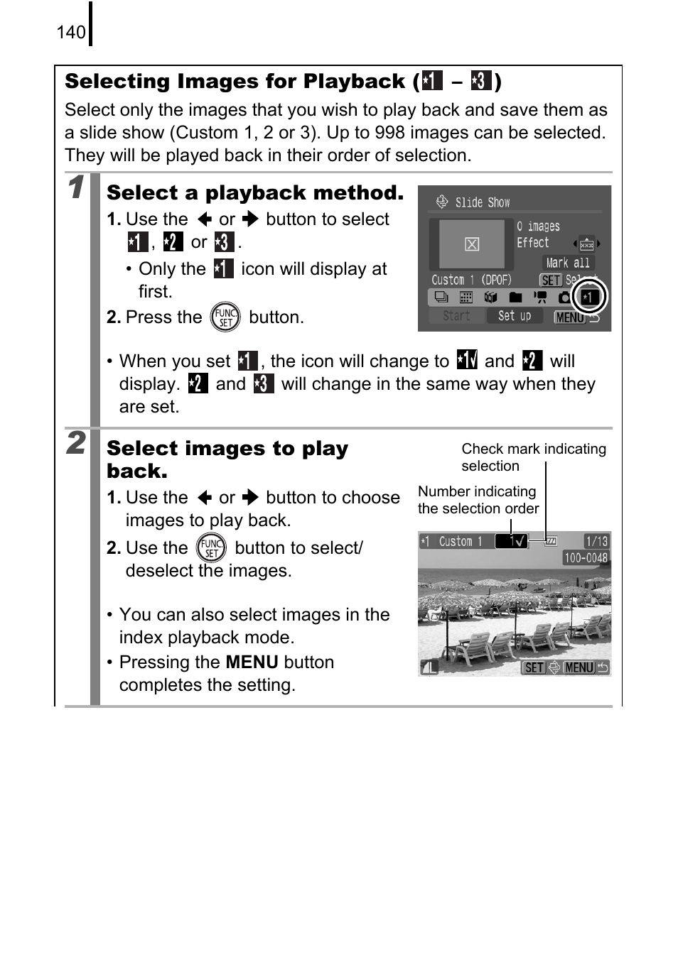 P. 140) | Canon 970 IS User Manual | Page 142 / 238