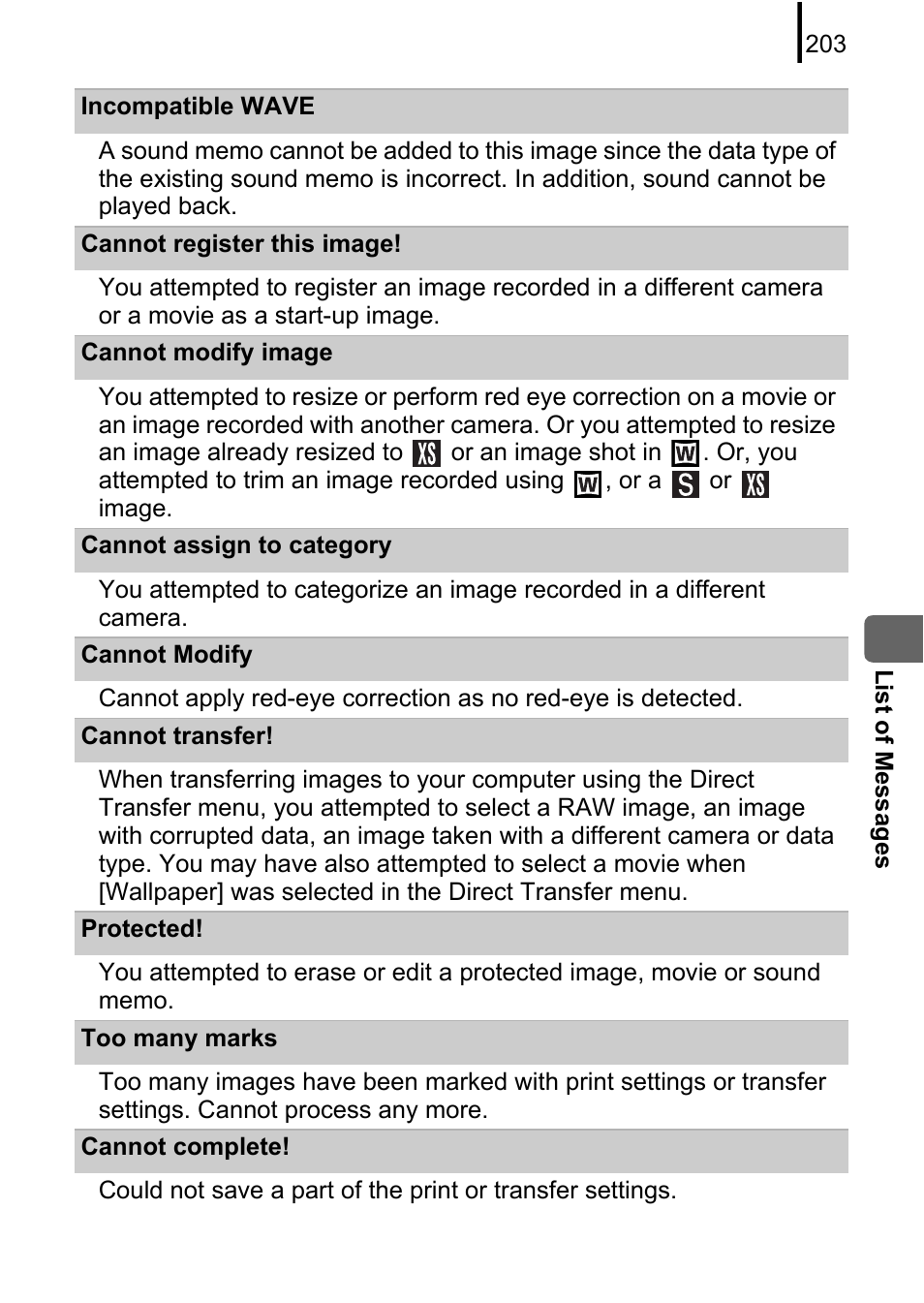 Canon 970 IS User Manual | Page 205 / 238