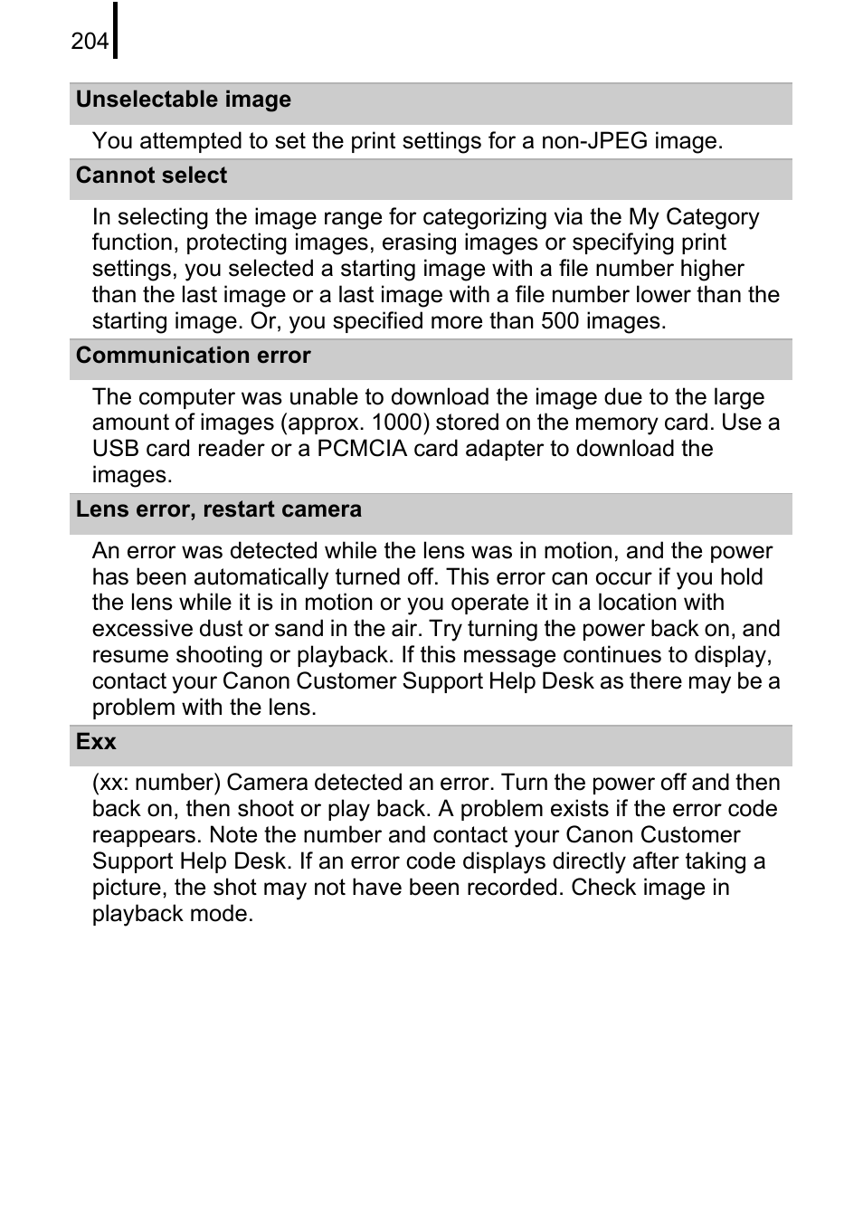 Canon 970 IS User Manual | Page 206 / 238