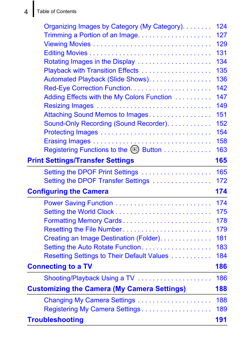 Canon 970 IS User Manual | Page 6 / 238