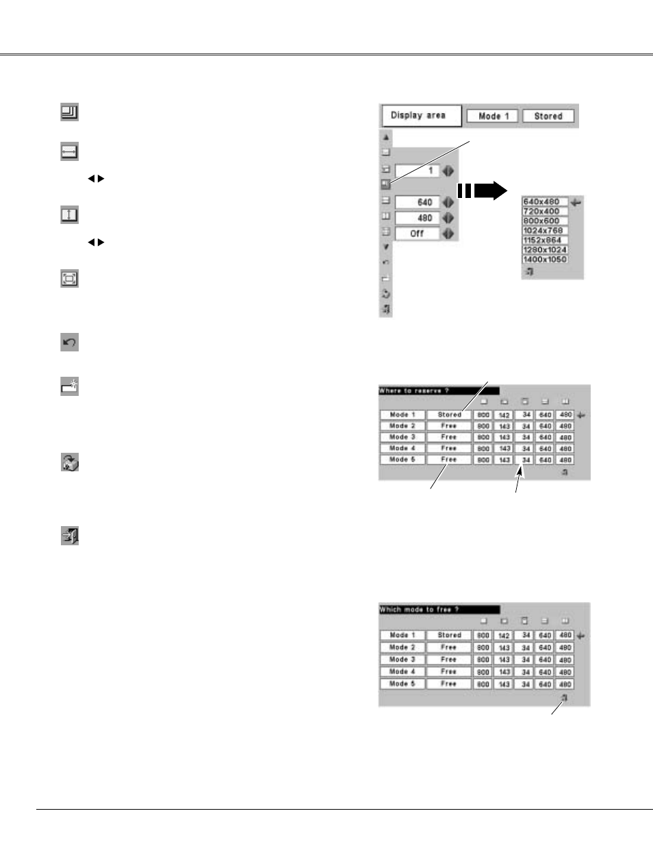 Computer input | Canon LV-X4 User Manual | Page 30 / 64