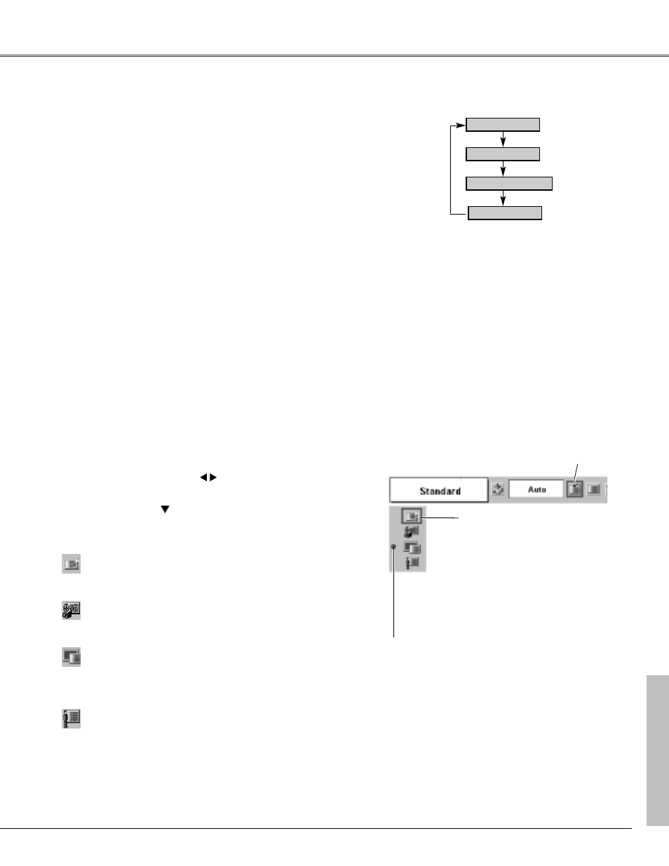 Image level selection | Canon LV-X4 User Manual | Page 37 / 64