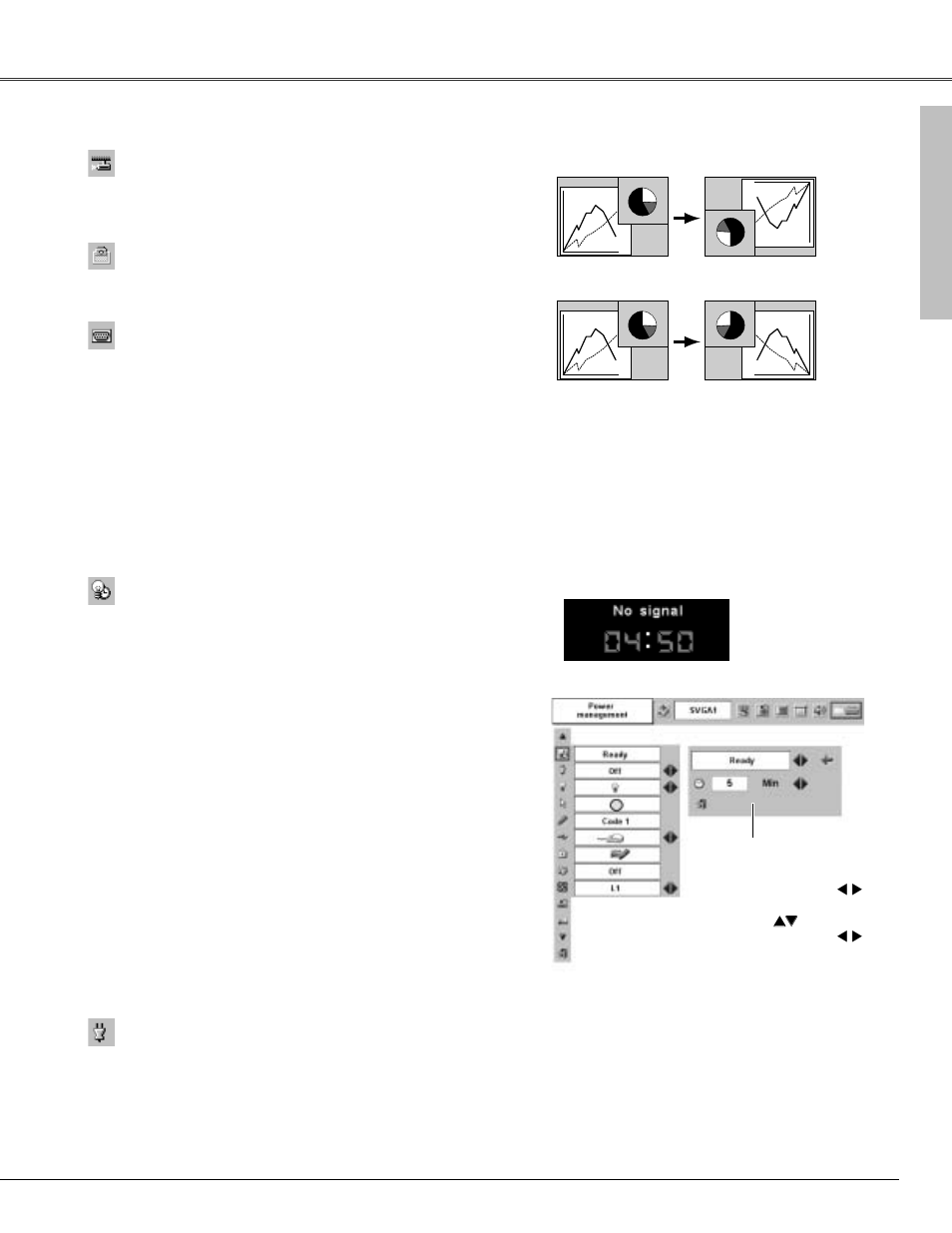 Setting | Canon LV-X4 User Manual | Page 43 / 64