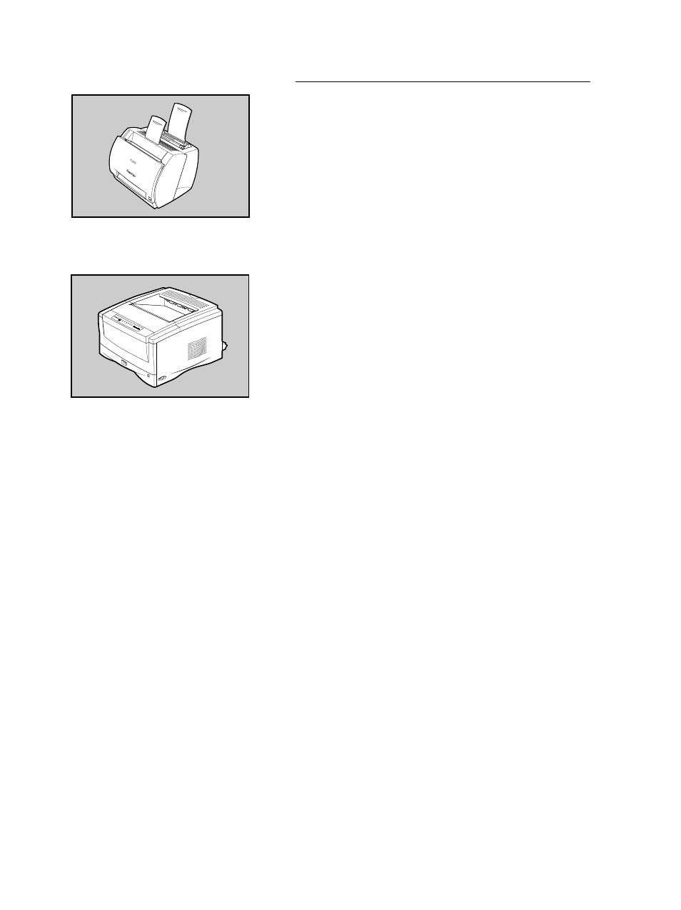 Preparing the printer | Canon 400 User Manual | Page 12 / 34