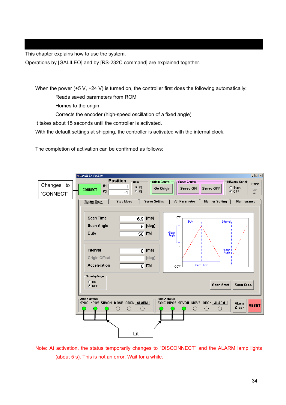 Operating procedure | Canon GALVANO GC-251 User Manual | Page 34 / 88