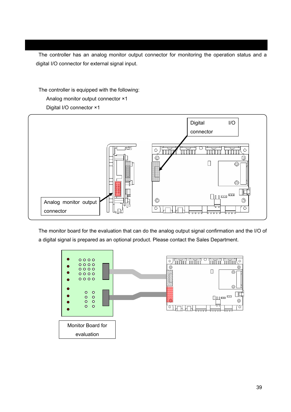 Monitor output and digital input functions | Canon GALVANO GC-251 User Manual | Page 39 / 88