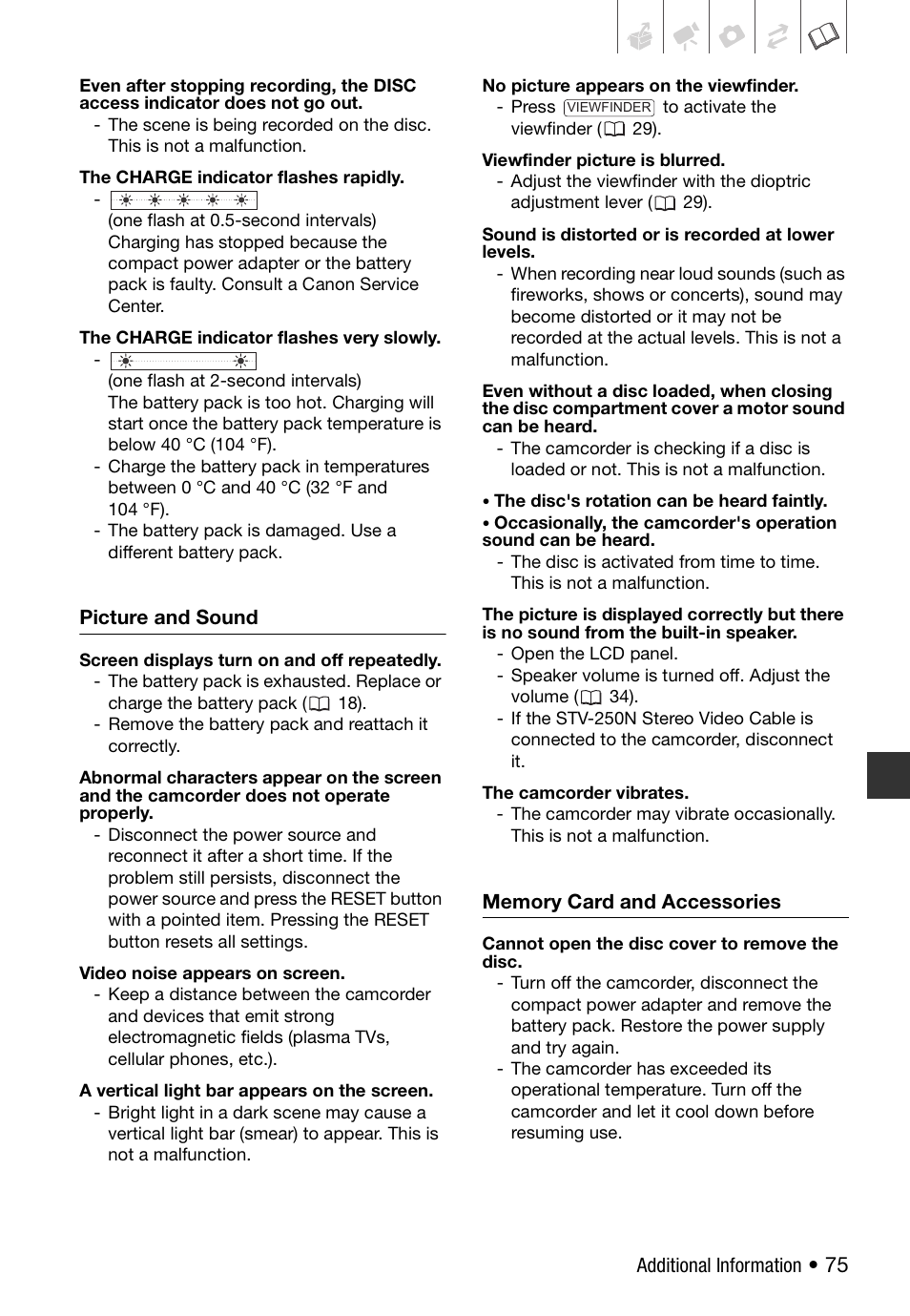 Canon DC420 User Manual | Page 75 / 98