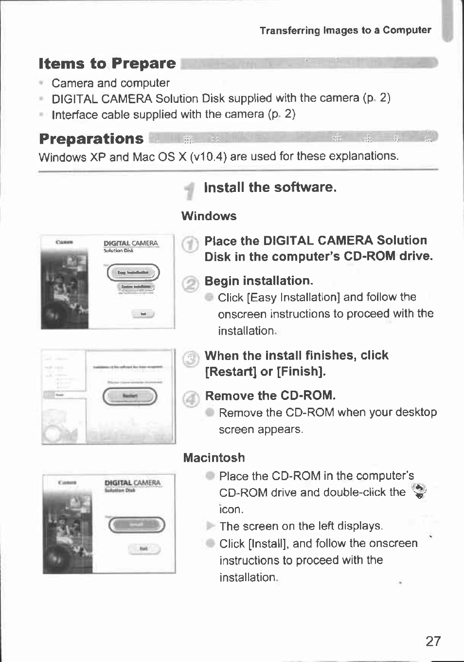 Canon A480 User Manual | Page 27 / 36