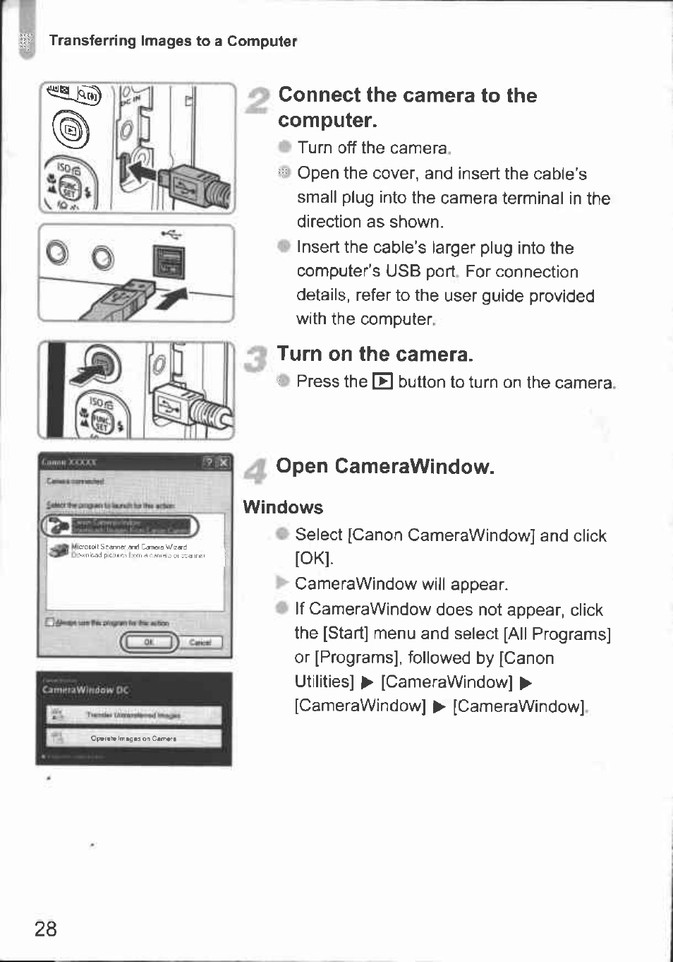 Canon A480 User Manual | Page 28 / 36