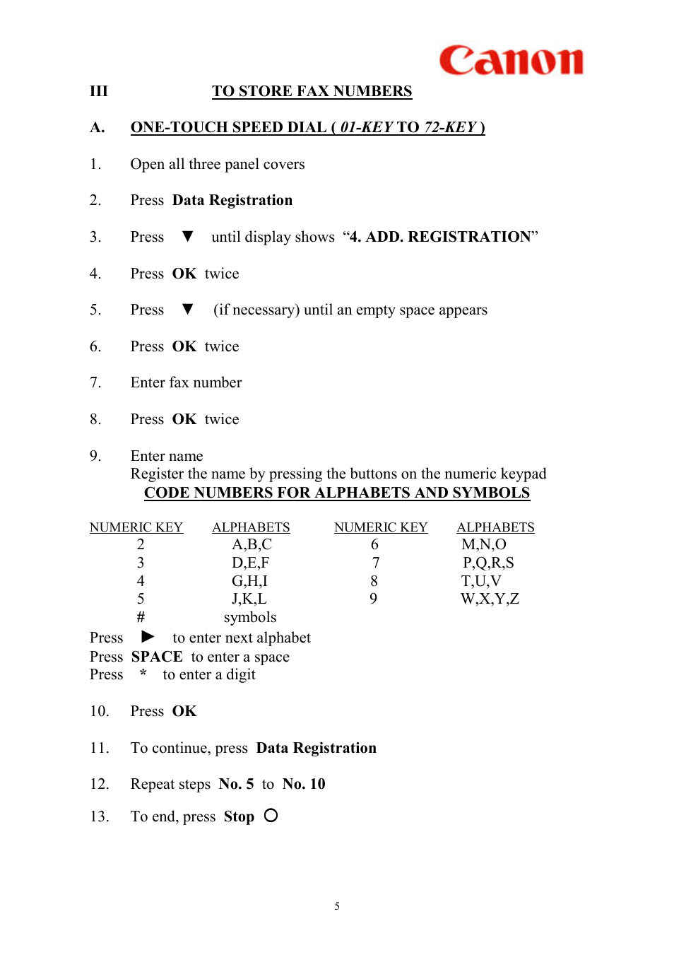 Canon L2000 User Manual | Page 6 / 19