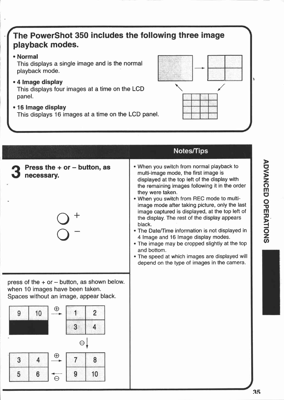 Canon PowerShot 350 User Manual | Page 35 / 52