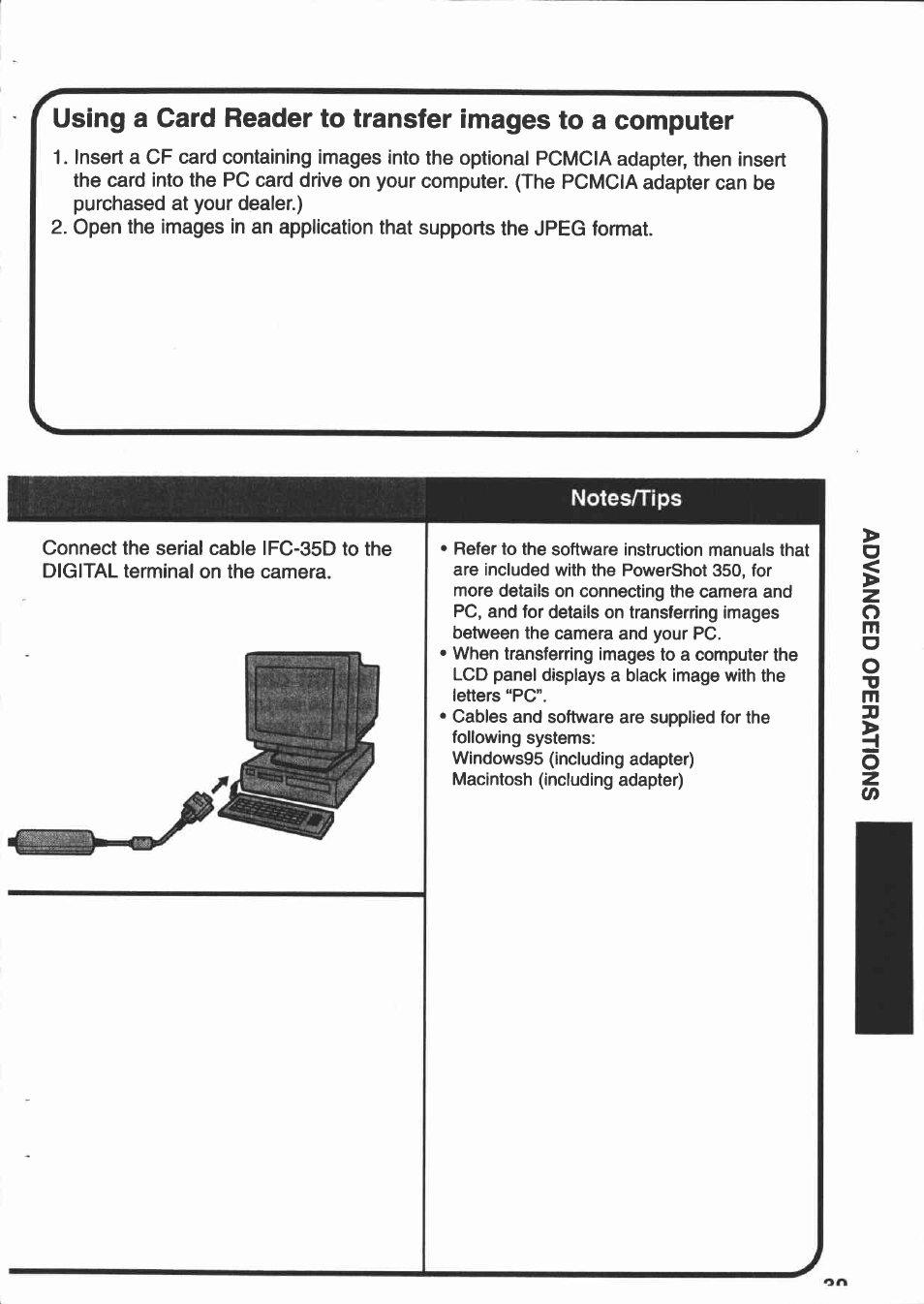 Canon PowerShot 350 User Manual | Page 39 / 52