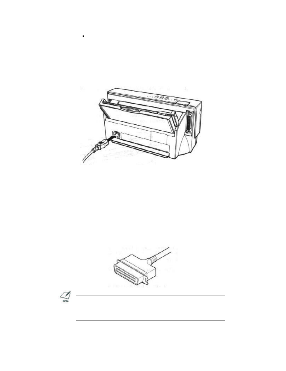 Connecting your printer to the computer | Canon BJ-200ex User Manual | Page 18 / 119