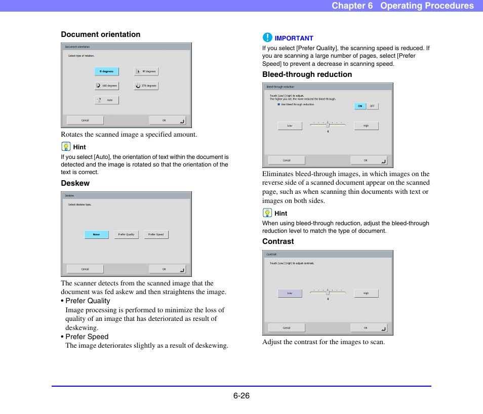 Canon SCANFRONT 220 User Manual | Page 124 / 156