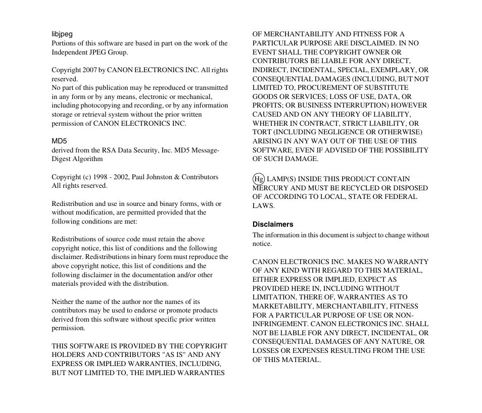 Canon SCANFRONT 220 User Manual | Page 3 / 156