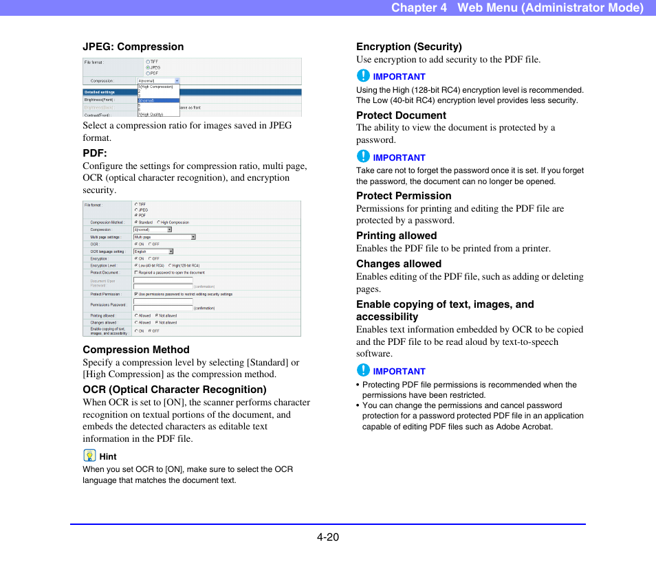 Canon SCANFRONT 220 User Manual | Page 62 / 156