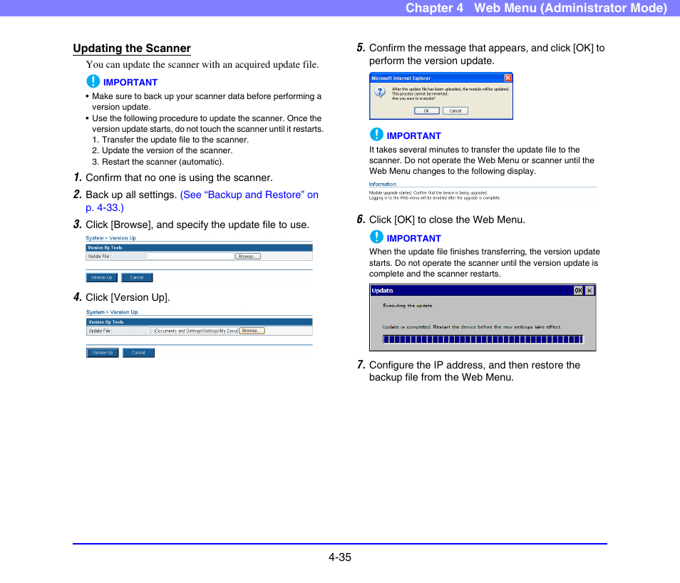 Canon SCANFRONT 220 User Manual | Page 77 / 156