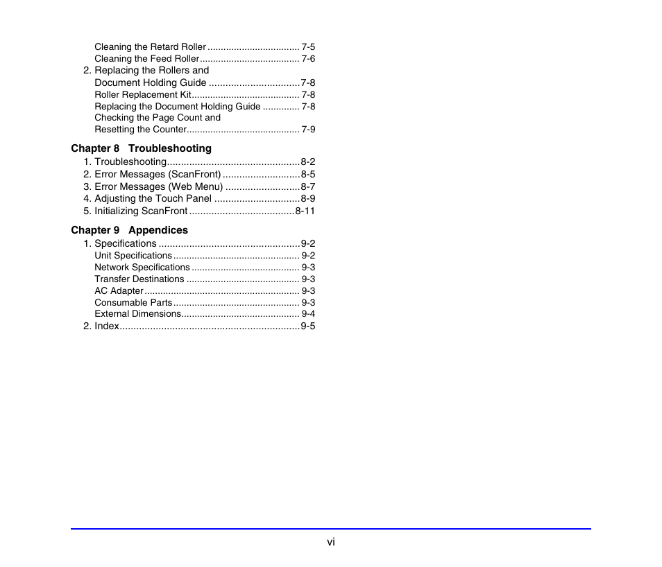 Canon SCANFRONT 220 User Manual | Page 9 / 156