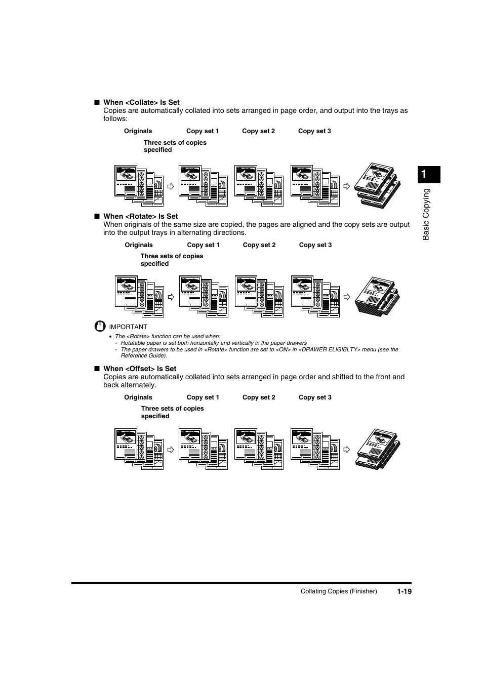 Ba sic cop y ing | Canon IR1600 User Manual | Page 25 / 70