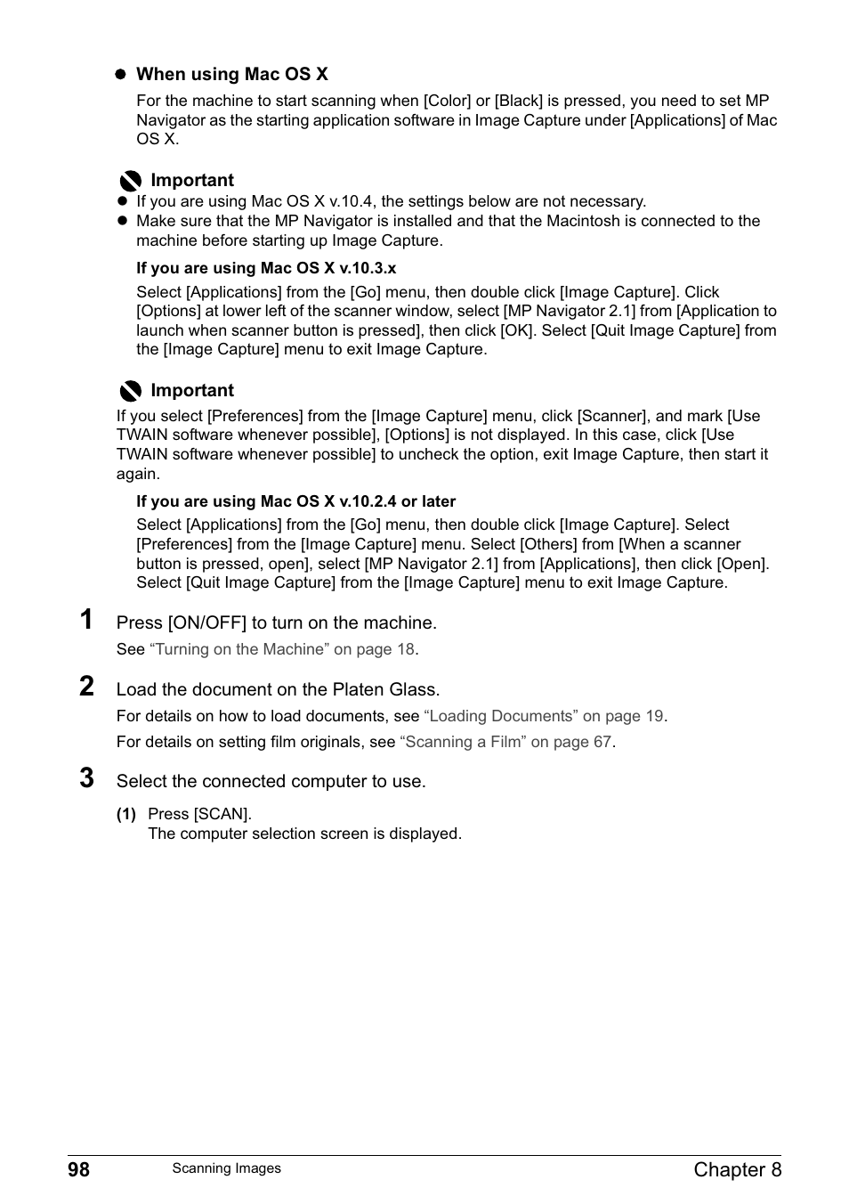 Canon MP800R User Manual | Page 100 / 188