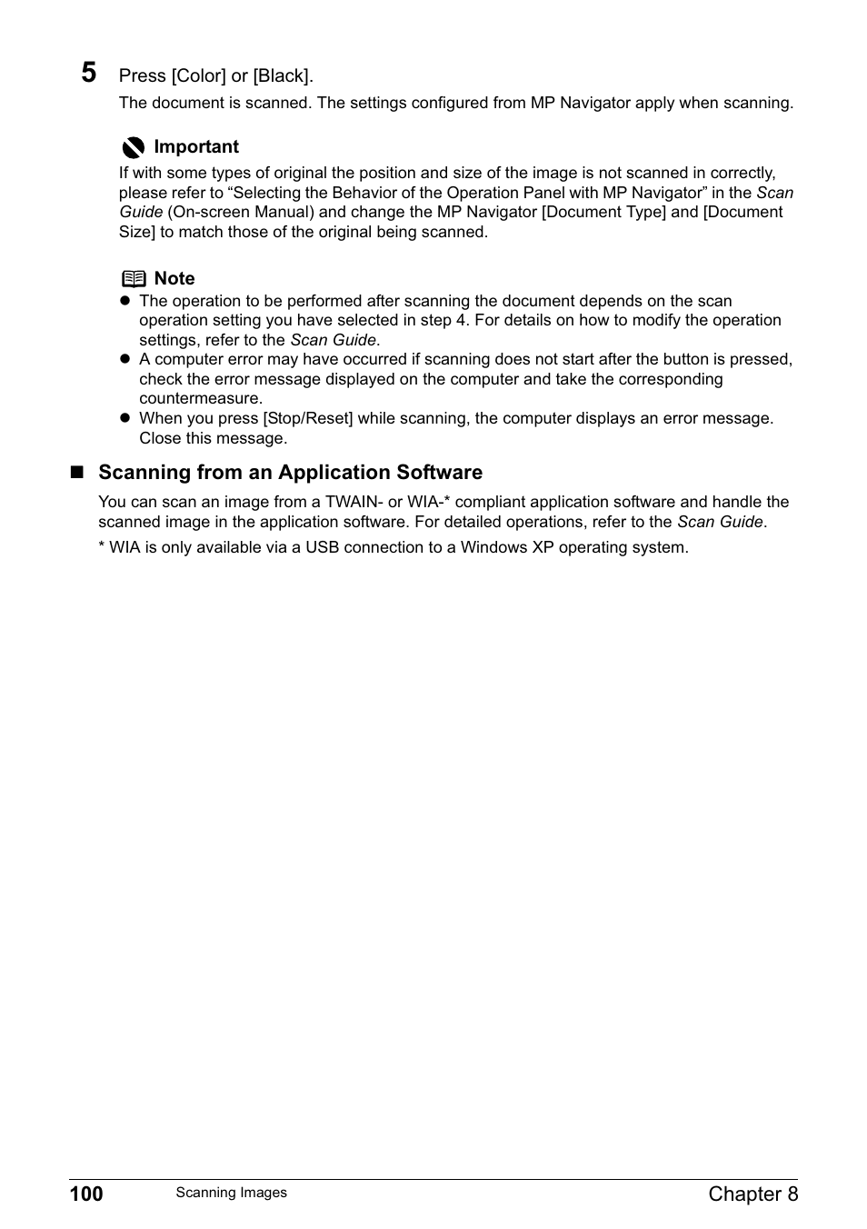 Canon MP800R User Manual | Page 102 / 188