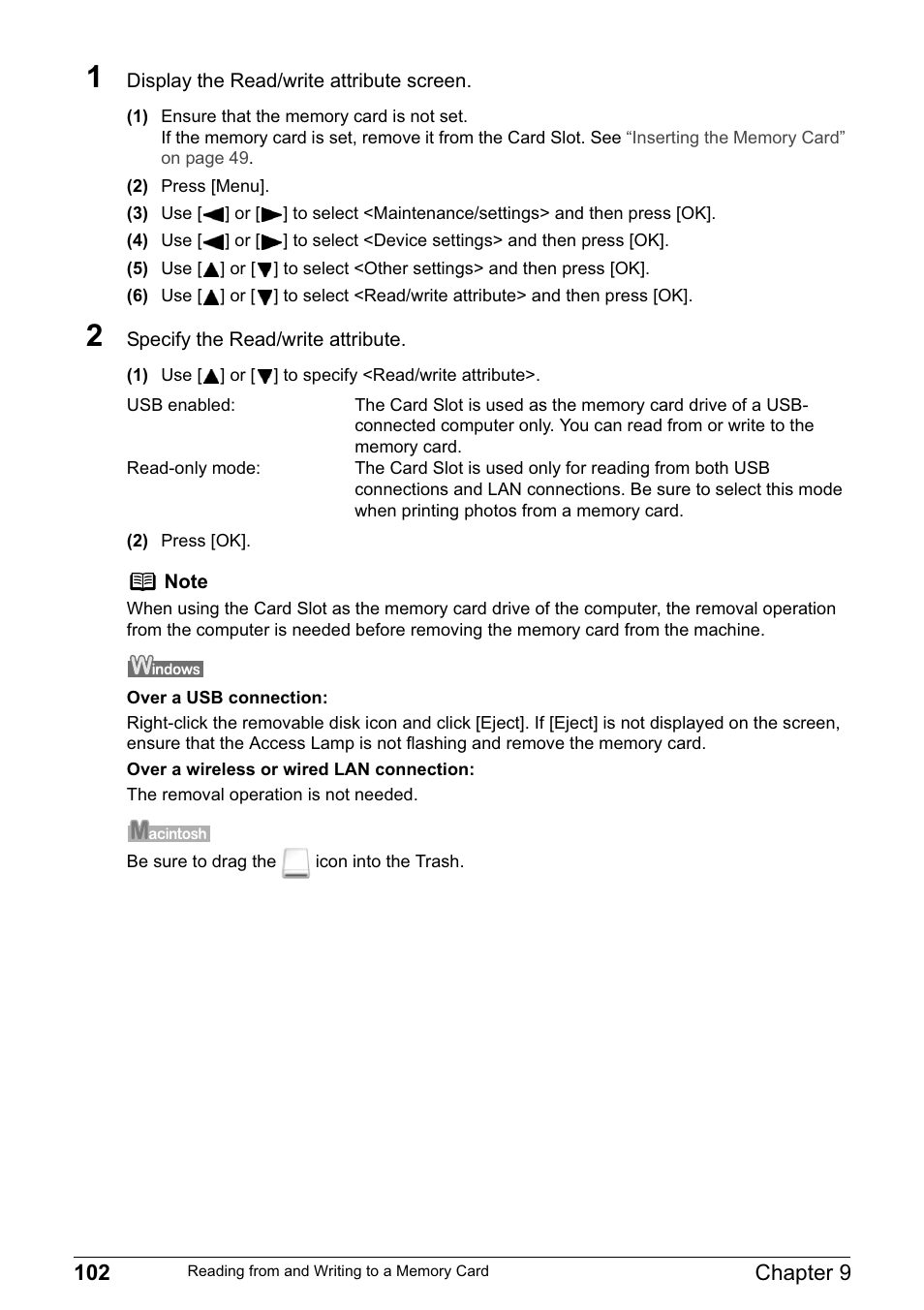 Canon MP800R User Manual | Page 104 / 188