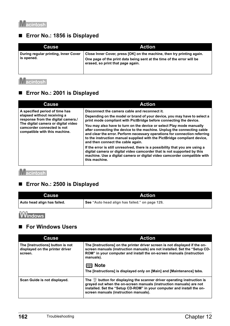 Canon MP800R User Manual | Page 164 / 188