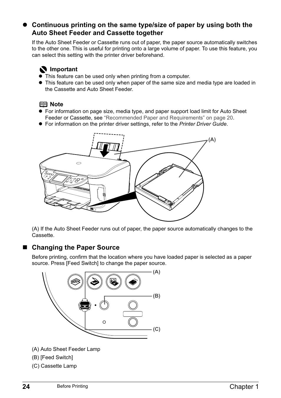 Canon MP800R User Manual | Page 26 / 188