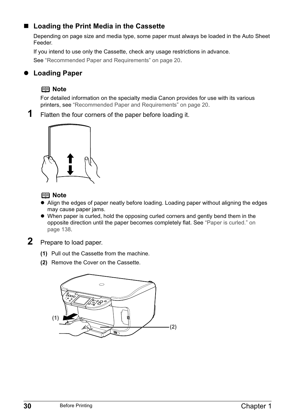 Canon MP800R User Manual | Page 32 / 188