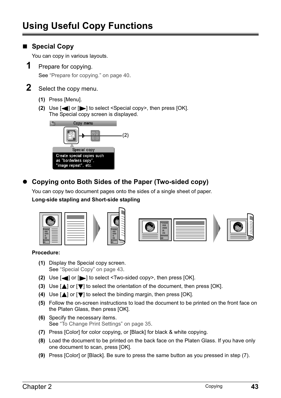 Using useful copy functions | Canon MP800R User Manual | Page 45 / 188