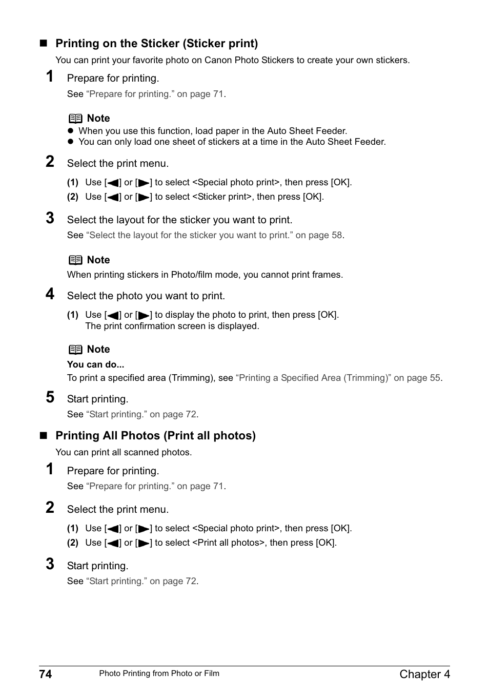 Canon MP800R User Manual | Page 76 / 188