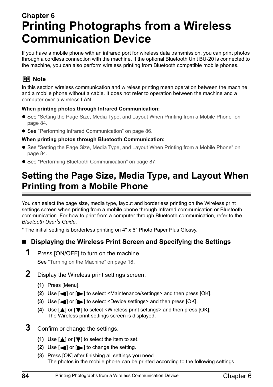 Chapter 6 | Canon MP800R User Manual | Page 86 / 188