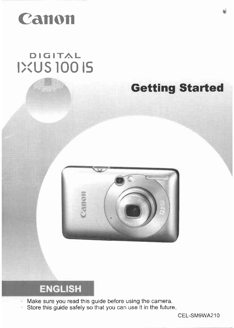 Canon IXUS 100 IS User Manual | 36 pages