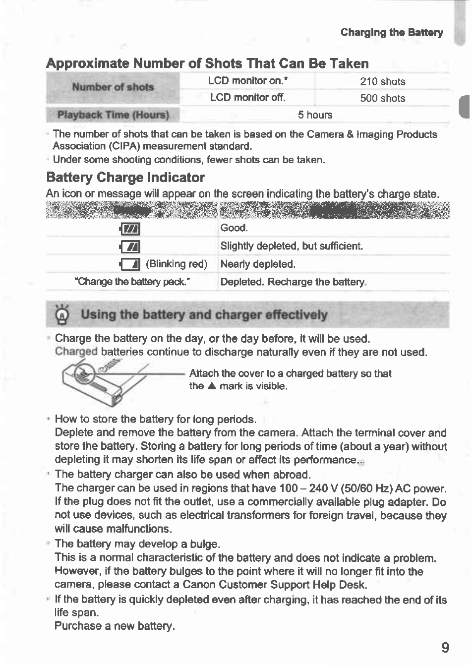 Canon IXUS 100 IS User Manual | Page 9 / 36