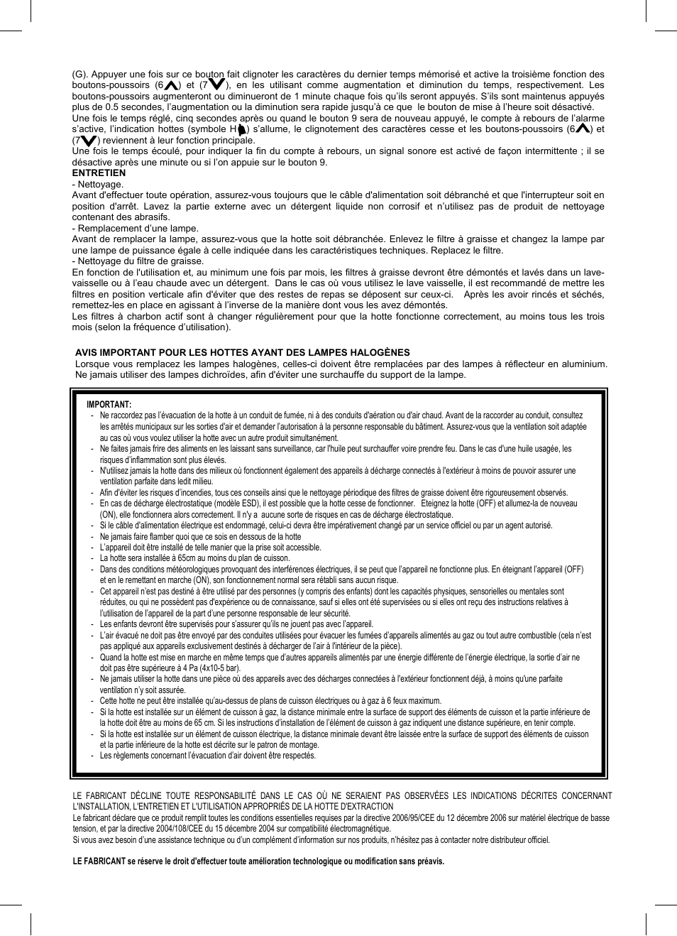 Cata Купольные вытяжки User Manual | Page 13 / 44