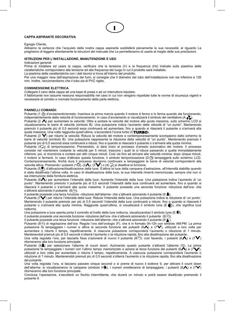Cata Купольные вытяжки User Manual | Page 16 / 44