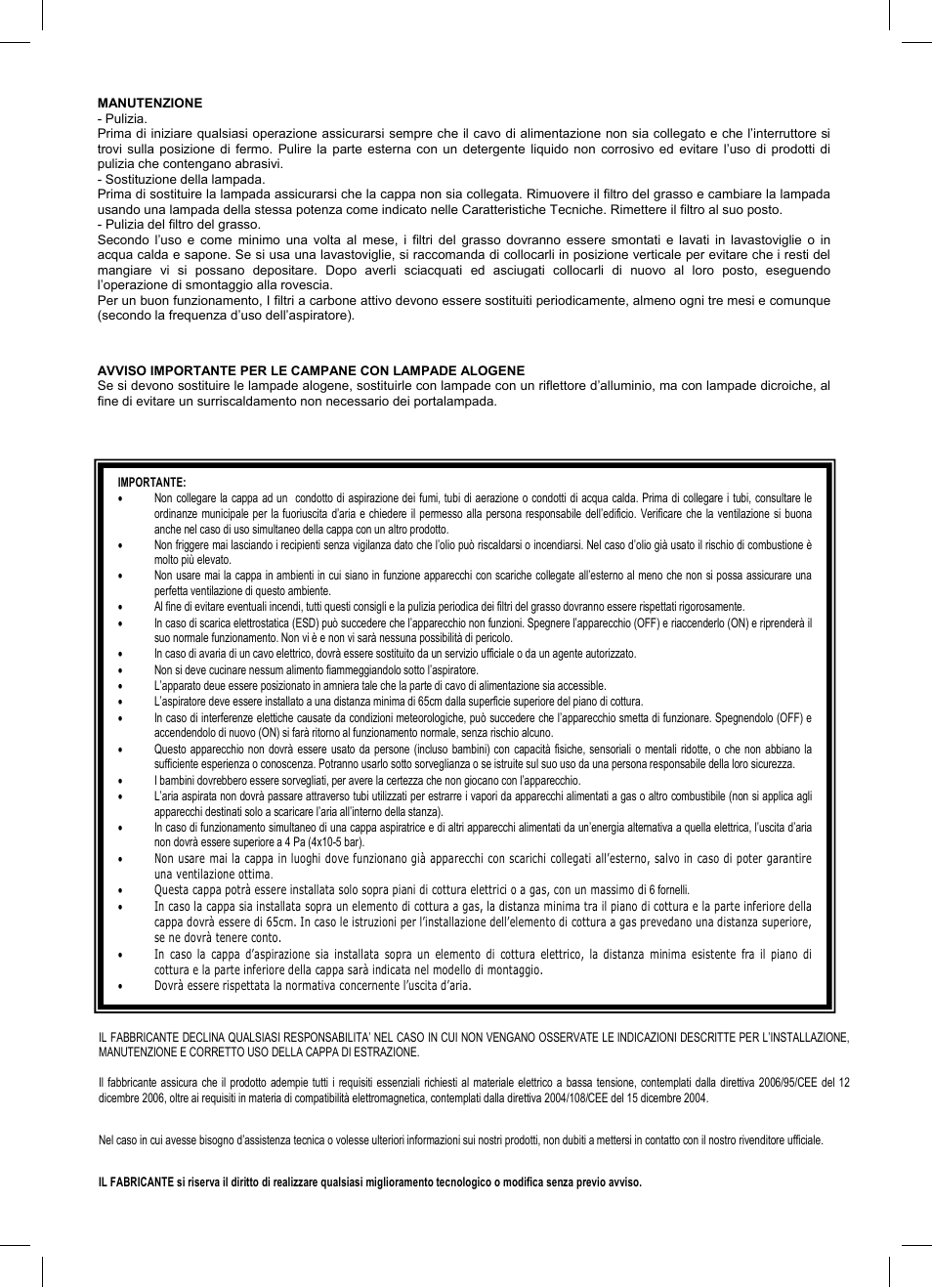 Cata Купольные вытяжки User Manual | Page 17 / 44