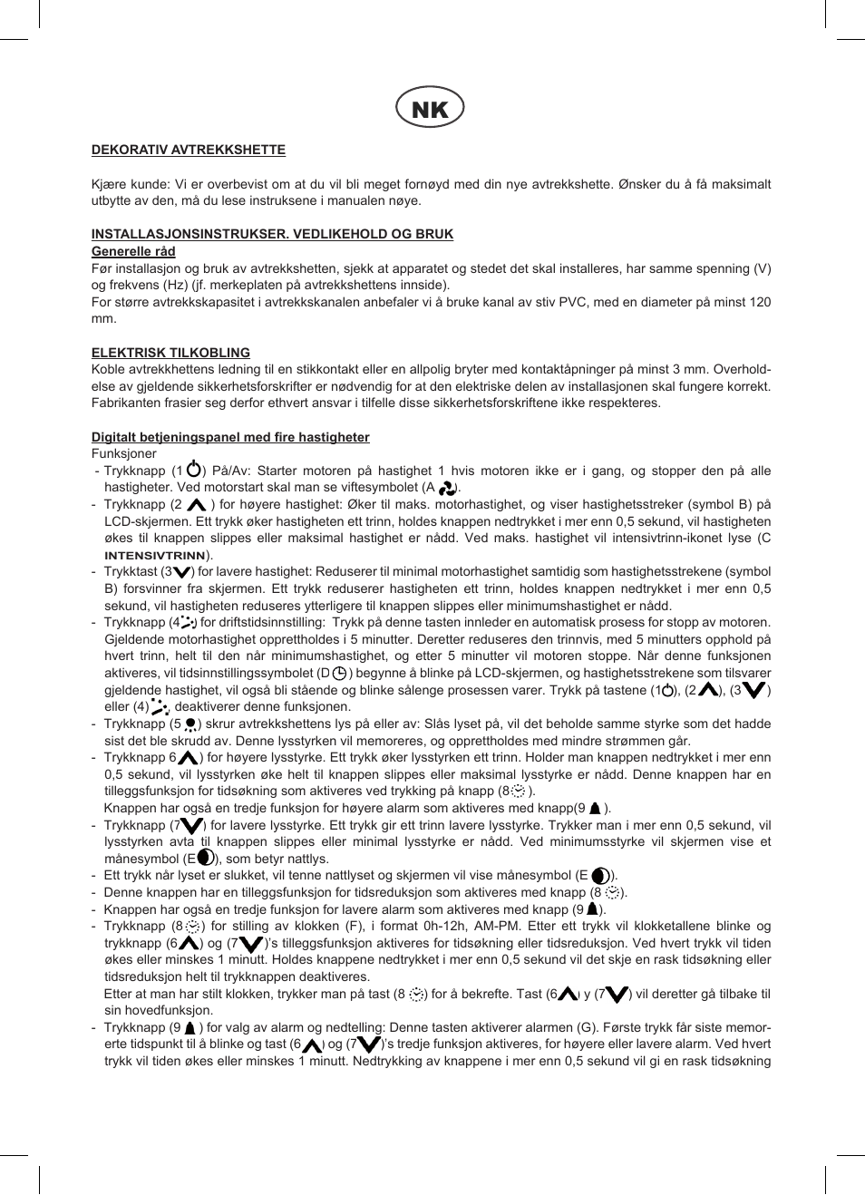 Cata Купольные вытяжки User Manual | Page 28 / 44