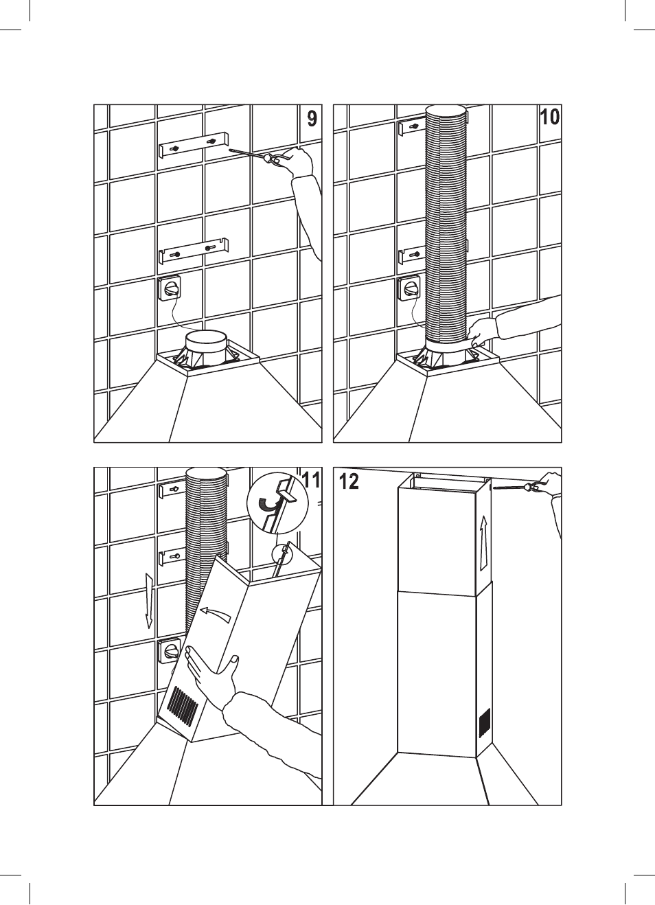 Cata Купольные вытяжки User Manual | Page 6 / 44