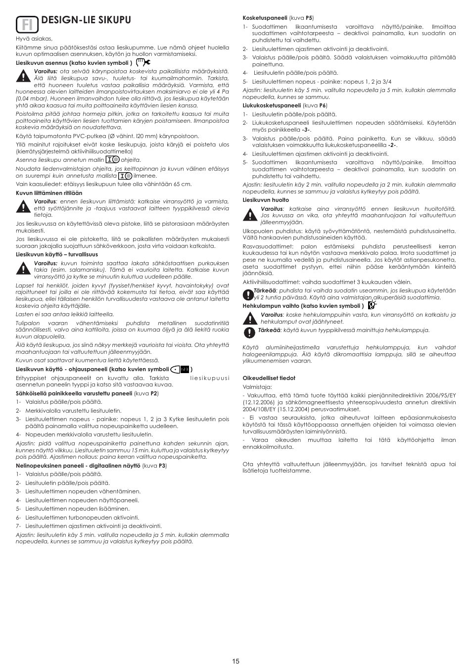 Design-lie sikupu | Cata MOON ISLAND User Manual | Page 20 / 29