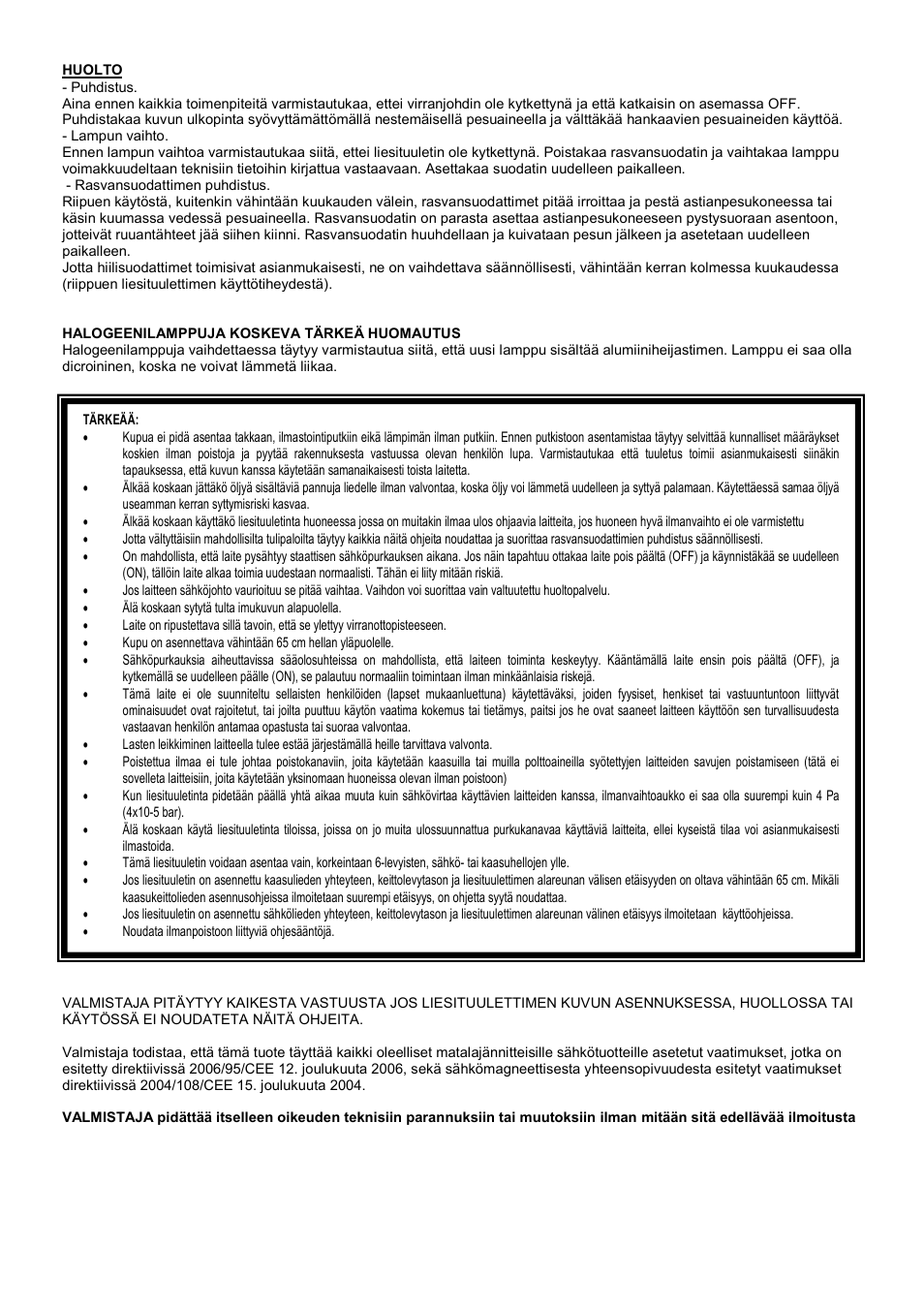 Cata ISLA SYGMA 1200 User Manual | Page 23 / 40