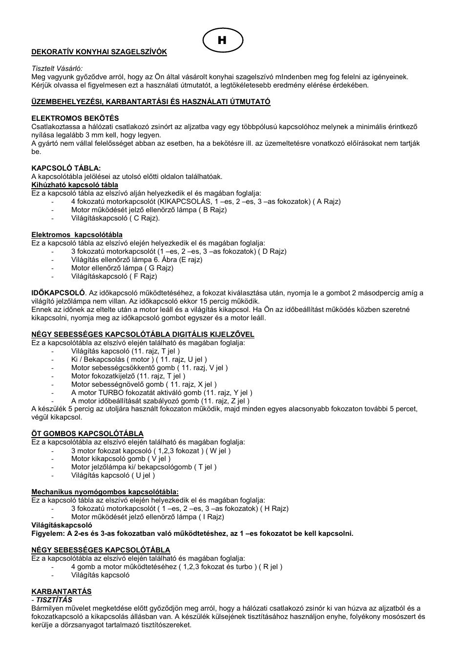 Cata ISLA SYGMA 1200 User Manual | Page 34 / 40